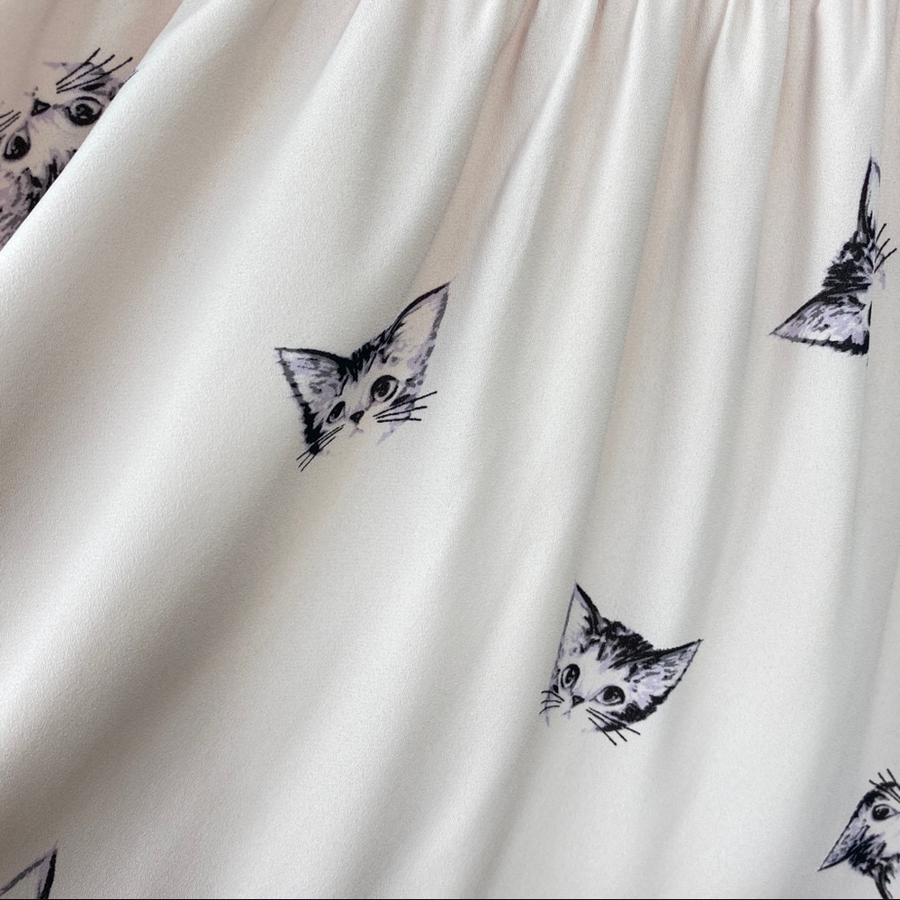 Everly Cat Dress Light Pink Women's Size Medium - Picture 7 of 9